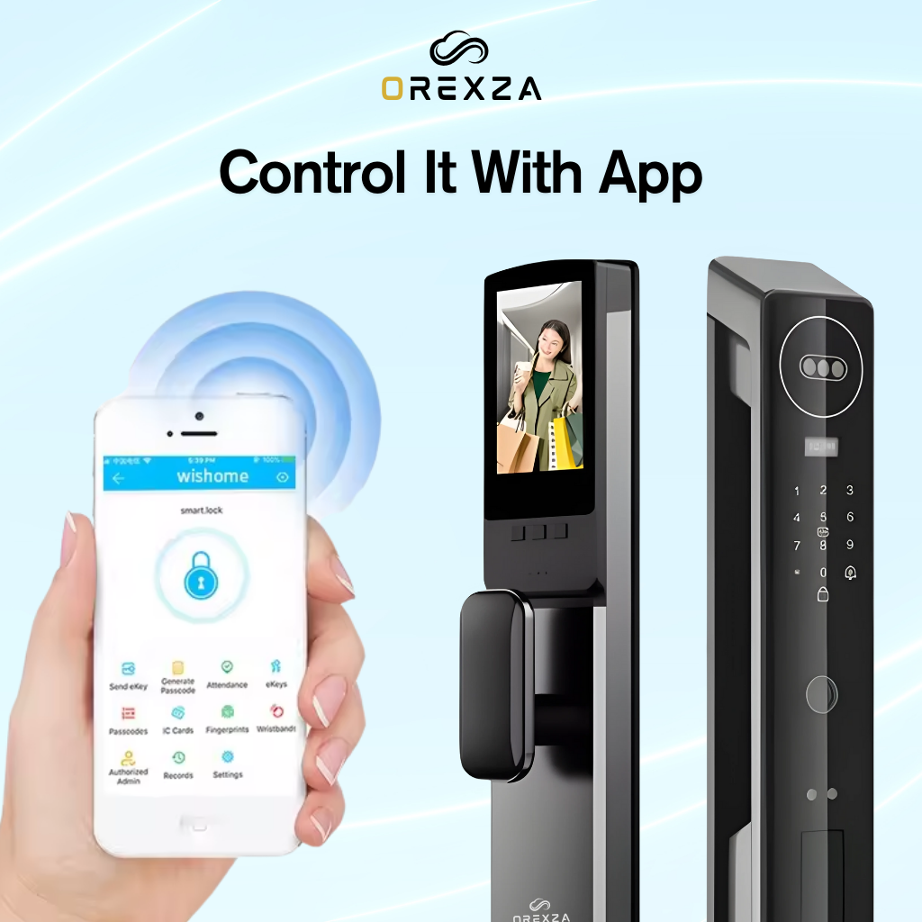 Orexza A30 Smart Lock - Black
