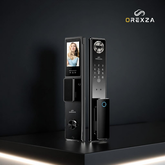 Orexza S02 3D Face Scan Smart Lock - Black