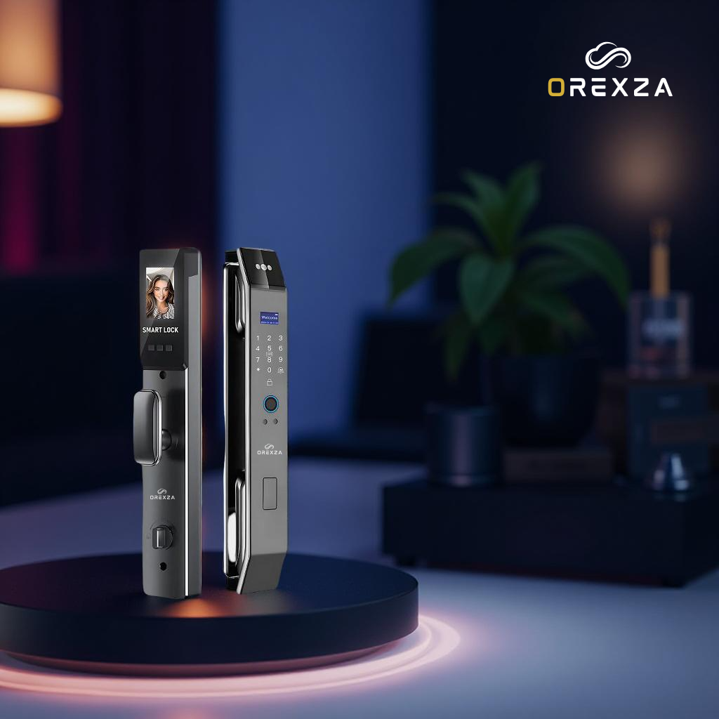 Orexza A26 3D Biometrics Smart Lock - Sliver Black