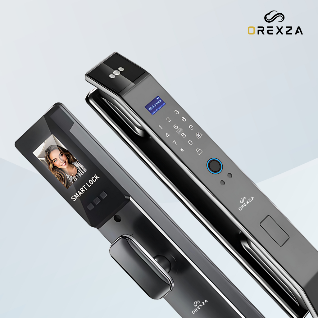 Orexza A26 3D Biometrics Smart Lock - Sliver Black