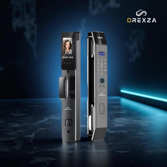 Orexza A26 3D Biometrics Smart Lock - Sliver Black